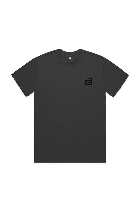 HEAVY TEE blck